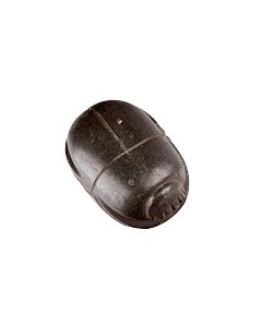 Egyptian scarab of dark stone