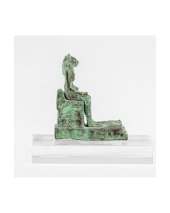 Bronzestatuette einer Löwengöttin kaufen