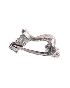 Römische silberne Kniefibel