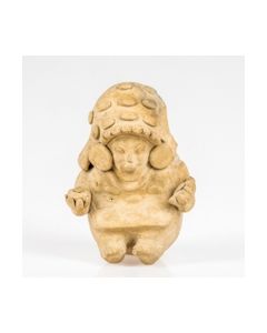 Buy clay sculpture of Jama-Coaque culture chieftain