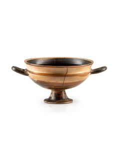 Attische Kylix aus der Sammlung des bekannten Architekten D. Haner