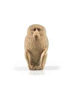 Ägyptische Fayencefigur eines Pavians kaufen