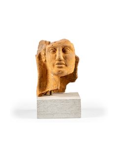 Männlicher etrusko-italischer Votivkopf