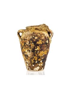 Nachantike Henkelvase mit schönem Meeresbewuchs