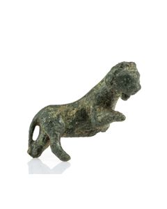 Roman bronze feline from the Rhineland with known finding year