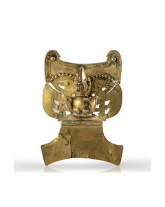 Goldfigur mit Adler der Tairona kaufen