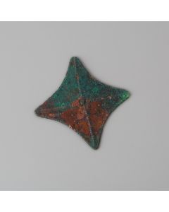 Zierblech einer italischen Vierpassfibel