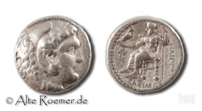 Tetradrachme Philipp III. - Spannendes Stück aus der direkten Nachfolgezeit Alexanders